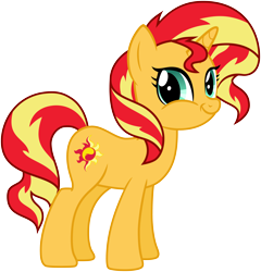 Size: 5000x5204 | Tagged: safe, artist:nano23823, imported from derpibooru, sunset shimmer, pony, unicorn, .svg available, absurd resolution, faic, female, simple background, solo, svg, transparent background, twiface, vector, wrong neighborhood