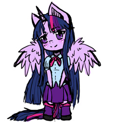 Size: 1024x1024 | Tagged: safe, artist:valik, imported from derpibooru, twilight sparkle, anthro, equestria girls, chibi, cute, female, solo, twilight sparkle (alicorn)