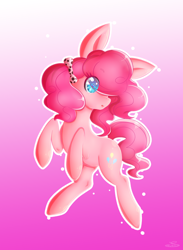 Size: 1024x1396 | Tagged: safe, artist:samandriilrf, imported from derpibooru, pinkie pie, female, hair bow, solo