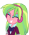 Size: 6780x8244 | Tagged: safe, artist:luckreza8, imported from derpibooru, lemon zest, equestria girls, friendship games, .svg available, absurd resolution, bowtie, clothes, crystal prep academy, crystal prep academy uniform, crystal prep shadowbolts, eyes closed, female, headphones, inkscape, listening, music, school uniform, simple background, solo, transparent background, vector