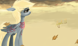 Size: 1214x716 | Tagged: safe, artist:colorlesscupcake, imported from derpibooru, derpy hooves, pegasus, pony, female, mare, solo, string