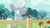 Size: 500x281 | Tagged: safe, imported from derpibooru, screencap, diamond tiara, silver spoon, pony, crusaders of the lost mark, animated, discovery family, discovery family logo, double dubs, dubs, female, fence, flower, get, hammer, index get, male, palindrome get, triple dubs