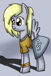 Size: 619x911 | Tagged: safe, artist:pinckypaint, imported from derpibooru, derpy hooves, pegasus, pony, female, mare, solo