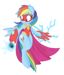 Size: 1714x2000 | Tagged: safe, artist:dfectivedvice, artist:dragonfoorm, imported from derpibooru, rainbow dash, anthro, unguligrade anthro, cape, clothes, female, lightning, mask, simple background, solo, superhero, transparent background