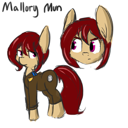 Size: 657x657 | Tagged: safe, artist:tjpones, imported from derpibooru, oc, oc only, oc:mallory mun, pony, clothes, military uniform, solo, uniform