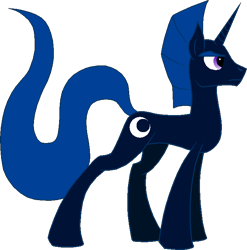 Size: 698x706 | Tagged: safe, artist:rexlupin, imported from derpibooru, oc, oc only, oc:nightfall, pony, unicorn, male, nightmare, nightmare ersatz, nightmarified, simple background, solo, transparent background