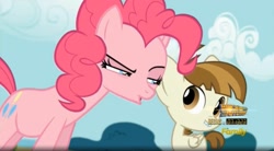 Size: 1664x921 | Tagged: safe, imported from derpibooru, screencap, featherweight, pinkie pie, the one where pinkie pie knows, squint