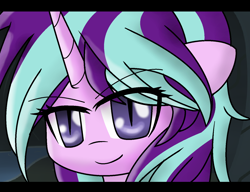 Size: 1480x1136 | Tagged: safe, artist:littlecloudie, imported from derpibooru, starlight glimmer, female, smiling, solo