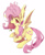 Size: 600x731 | Tagged: safe, artist:kolshica, imported from derpibooru, fluttershy, bat pony, pony, apple, biting, fangs, female, flutterbat, prone, solo