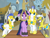 Size: 4000x3000 | Tagged: artist needed, safe, artist:boneswolbach, artist:chainchomp2, artist:chainchomp2 edit, artist:clone999, artist:doctor-g, artist:lightningtumble, artist:missgoldendragon, artist:reginault, artist:sofunnyguy, edit, imported from derpibooru, gimme moore, twilight sparkle, griffon, pegasus, pony, unicorn, bad end, bound, context is for the weak, crying, cuffs, downvote bait, execution, execution at griffonstone, female, floppy ears, frown, gallows, griffonstone, horn ring, imminent death, implied hanging, looking up, magic suppression, male, mare, noose, platform, royal guard, sad, shackles, show accurate, stallion, teary eyes, unicorn twilight, wide eyes