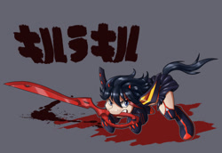 Size: 1280x881 | Tagged: safe, imported from derpibooru, pony, kill la kill, ryuko matoi, senketsu