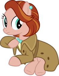 Size: 4000x5098 | Tagged: safe, artist:jeatz-axl, imported from derpibooru, hearthbreakers, absurd resolution, catherine o'hara, cathy o'marea, clothes, coat, home alone, kate mccallister, movie reference, necklace, ponyscape, simple background, solo, transparent background, vector