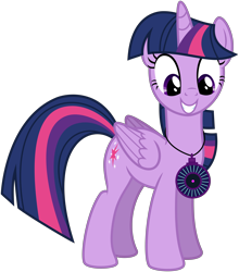 Size: 5000x5675 | Tagged: safe, artist:missgoldendragon, artist:yanoda, imported from derpibooru, twilight sparkle, alicorn, pony, equestria girls, friendship games, .svg available, absurd resolution, commission, device, excited, female, looking down, magic capture device, mare, ponyscape, role reversal, simple background, solo, transparent background, twilight sparkle (alicorn), vector