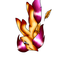 Size: 1024x1024 | Tagged: safe, artist:hyperponylover, imported from derpibooru, scootaloo, abuse, falling, feather, female, sad, scootabuse, scootaloo can't fly, scootasad, solo