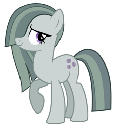 Size: 5510x5896 | Tagged: safe, artist:greenmachine987, imported from derpibooru, marble pie, hearthbreakers, absurd resolution, cute, female, hair over one eye, marblebetes, raised hoof, simple background, smiling, solo, transparent background, vector, when she smiles