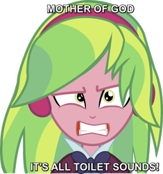 Size: 964x1024 | Tagged: safe, imported from derpibooru, lemon zest, equestria girls, friendship games, female, hank hill, image macro, king of the hill, meme, mother of god, solo