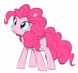 Size: 947x893 | Tagged: dead source, safe, artist:30clock, imported from derpibooru, pinkie pie, earth pony, pony, equestria girls, alternate hairstyle, cute, diapinkes, female, mare, simple background, white background