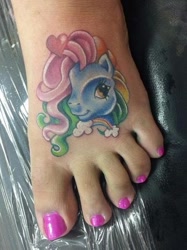 Size: 400x534 | Tagged: safe, imported from derpibooru, rainbow dash, rainbow dash (g3), barefoot, feet, g3, irl, photo