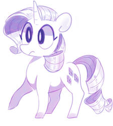 Size: 900x1000 | Tagged: safe, artist:dilandau203, imported from derpibooru, rarity, pony, unicorn, female, mare, monochrome, simple background, solo, white background, worried