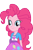 Size: 6175x9369 | Tagged: safe, artist:luckreza8, imported from derpibooru, pinkie pie, equestria girls, friendship games, .svg available, absurd resolution, clothes, derp, faic, female, inkscape, long hair, simple background, skirt, solo, transparent background, vector