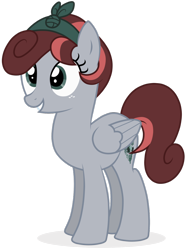 Size: 1024x1370 | Tagged: safe, artist:p-b-jay, imported from derpibooru, oc, oc only, oc:coral reef, pegasus, pony, bandana, cute, female, freckles, happy, mare, simple background, solo, transparent background