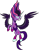 Size: 1170x1489 | Tagged: safe, artist:rexlupin, imported from derpibooru, sci-twi, twilight sparkle, equestria girls, friendship games, dark side, equestria girls ponified, female, midnight sparkle, older, ponified, simple background, solo, transparent background