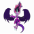 Size: 5120x5120 | Tagged: safe, artist:kmanalli, imported from derpibooru, sci-twi, twilight sparkle, equestria girls, friendship games, .svg available, absurd resolution, bare shoulders, clothes, dress, female, fingerless gloves, gloves, horn, midnight sparkle, necklace, offscreen character, simple background, sleeveless, solo, strapless, teary eyes, transparent background, vector, wings