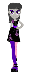 Size: 284x629 | Tagged: safe, artist:trainman3985, imported from derpibooru, octavia melody, equestria girls, life is a runway, rainbow rocks, alternate clothes, alternate costumes, alternate hairstyle