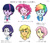 Size: 700x600 | Tagged: safe, artist:prk, imported from derpibooru, applejack, fluttershy, pinkie pie, rainbow dash, rarity, twilight sparkle, equestria girls, applejack (male), bubble berry, butterscotch, dusk shine, elusive, equestria guys, humane six, japanese, male, male six, mane six, pixiv, rainbow blitz, rule 63