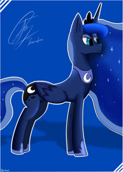 Size: 2500x3500 | Tagged: safe, artist:nexcoyotlgt, imported from derpibooru, princess luna, alicorn, pony, female, solo