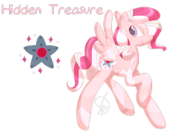 Size: 1000x780 | Tagged: safe, artist:faeizumine, imported from derpibooru, hidden treasure, crystal pony, pony, crystal pegasus, cutie mark, g3