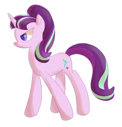 Size: 1732x1804 | Tagged: safe, artist:faeizumine, imported from derpibooru, starlight glimmer, female, solo