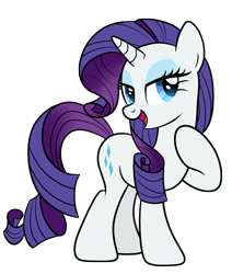 Size: 2000x2364 | Tagged: safe, artist:drawponies, imported from derpibooru, rarity, pony, unicorn, color design, fabulous, female, poem, simple background, solo, transparent background, vector