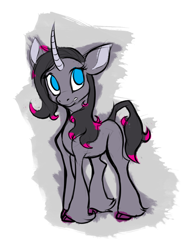 Size: 360x498 | Tagged: safe, artist:nappyrat, imported from derpibooru, oleander, classical unicorn, them's fightin' herds, community related, leonine tail, official art, oleander (tfh)