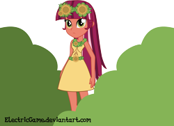 Size: 5652x4082 | Tagged: safe, artist:crimsumic, imported from derpibooru, gloriosa daisy, equestria girls, legend of everfree, absurd resolution, bush, flower