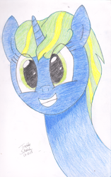 Size: 2446x3886 | Tagged: safe, artist:treble sketch, imported from derpibooru, oc, oc only, oc:treble sketch, pencil, pencil drawing, solo, traditional art