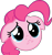 Size: 831x881 | Tagged: safe, artist:rainbro41, imported from derpibooru, pinkie pie, pony, a friend in deed, cute, diapinkes, female, mare, portrait, simple background, solo, transparent background, vector