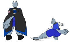 Size: 3446x2000 | Tagged: safe, artist:facade, imported from derpibooru, oc, oc only, oc:mia pennington, anthro, diamond dog, digitigrade anthro, clothes, female diamond dog, impossibly wide hips, kicking, longcoat, rose, solo, wide hips