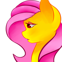 Size: 1000x1000 | Tagged: safe, artist:amurple33, imported from derpibooru, fluttershy, bat pony, pony, female, flutterbat, portrait, simple background, solo, transparent background