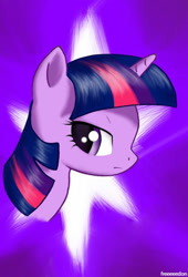 Size: 410x604 | Tagged: safe, artist:freeedon, imported from derpibooru, twilight sparkle, female, frown, solo