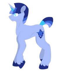 Size: 1936x1936 | Tagged: safe, artist:keelotama, derpibooru exclusive, imported from derpibooru, oc, oc only, oc:polar shield, pony, unicorn, digital art, male, offspring, parent:flash sentry, parent:twilight sparkle, parents:flashlight, solo