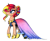 Size: 2389x1950 | Tagged: safe, artist:cihiiro, imported from derpibooru, sunset shimmer, pony, unicorn, clothes, dress, female, gala dress, grand galloping gala, raised hoof, signature, simple background, solo, transparent background