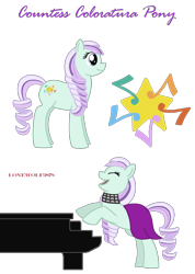 Size: 1900x2670 | Tagged: safe, artist:lonewolf3878, imported from derpibooru, coloratura, the mane attraction, cutie mark, female, lena hall, musical instrument, piano, simple background, solo, transparent background