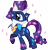 Size: 8238x8642 | Tagged: safe, artist:sugar-loop, imported from derpibooru, radiance, rarity, power ponies (episode), .ai available, .svg available, absurd resolution, adobe illustrator, box art, clothes, costume, female, mask, power ponies, raised hoof, simple background, solo, superhero, transparent background, vector