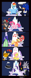 Size: 2000x5000 | Tagged: safe, artist:kaiamurosesei, imported from derpibooru, applejack, fluttershy, pinkie pie, rainbow dash, rarity, appleknux, crossover, crossover shipping, female, fluttertails, interspecies, knuckles the echidna, male, miles "tails" prower, shadow the hedgehog, shadpie, shipping, silvarity, silver the hedgehog, sonic boom, sonic the hedgehog, sonic the hedgehog (series), sonicdash, straight, twilight's castle