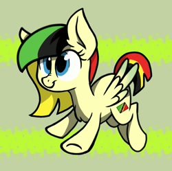 Size: 737x735 | Tagged: safe, artist:hetalianderpy, imported from derpibooru, oc, oc only, pony, nation ponies, ponified, saint kitts and nevis, solo