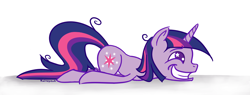 Size: 1200x455 | Tagged: safe, artist:rainspeak, imported from derpibooru, twilight sparkle, pony, excited, female, solo, tired