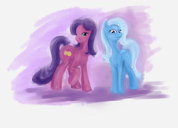 Size: 1280x927 | Tagged: safe, artist:argentum-amphipteros, imported from derpibooru, kimono, trixie, pony, unicorn, female, g3, mare