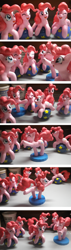 Size: 1920x6800 | Tagged: safe, artist:fromamida, imported from derpibooru, pinkie pie, active stretch, craft, fun fun fun, sculpture