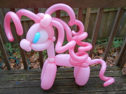 Size: 1000x750 | Tagged: artist needed, safe, imported from derpibooru, pinkie pie, balloon, balloon animal, irl, photo, photography, solo